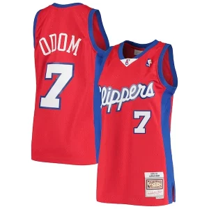 Lamar Odom LA Clippers 2000/01 Hardwood Classics Swingman Jersey Red Splendide