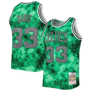 Larry Bird Boston Celtics 1985/86 Galaxy Swingman Jersey Exclusif Kelly Green