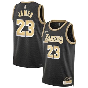 LeBron James Los Angeles Lakers Éclatant Nike Unisex Select Series Swingman JerseyBlack