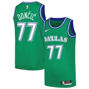 Luka Dončić Dallas Mavericks Nike Swingman Exceptionnel Player Jersey Classic Edition Green