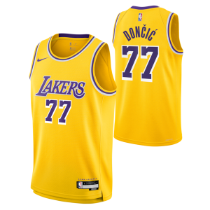 Luka Dončić Los Angeles Lakers Nike Unisex Swingman Jersey Icon Edition Gold Uniques