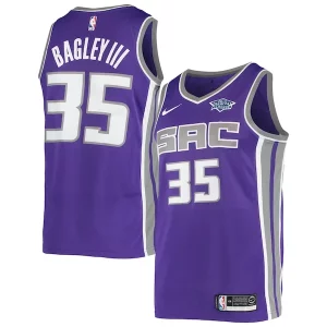 Marvin Bagley III Sacramento Kings Charming Nike Swingman Team Player Jersey Icon Edition Purple