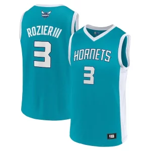 Men's Terry Rozier Moderne Teal Charlotte Hornets Player Jersey