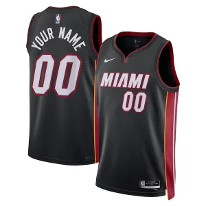 Miami Heat Nike Unisex Swingman Gracieux Custom Jersey Black Icon Edition
