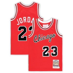 Michael Jordan Chicago Bulls Preschool Vibrant Hardwood Classics 1984/85 Authentic Swingman Jersey Red