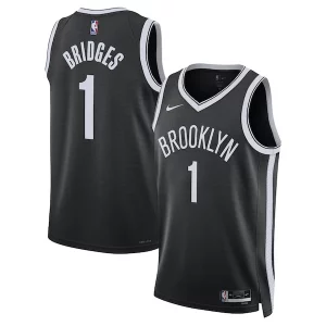 Mikal Bridges Brooklyn Nets Exclusif Nike Unisex Swingman Jersey Icon Edition Black