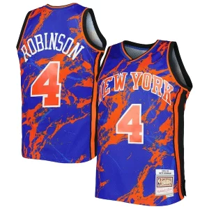 Nate Robinson New York Knicks 2005/06 Gracieux Hardwood Classics Marble Swingman Jersey Blue