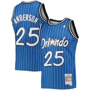 Nick Anderson Orlando Magic 1994/95 Hardwood Luxueux Classics Swingman Jersey Blue