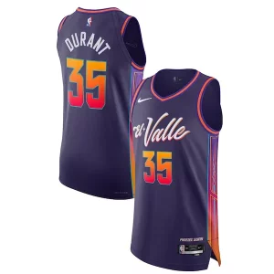 Nike Kevin Durant Phoenix Suns Authentic Premium Jersey City Edition Purple