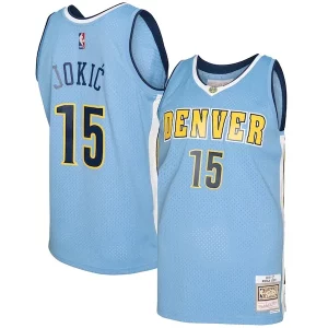 Nikola Jokic Denver Classique Nuggets 2016/17 Swingman Jersey Light Blue