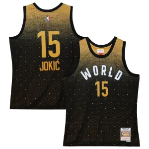 Nikola Jokic Team World 2016 Hardwood Classics Rising Gracieux Stars Swingman Jersey Black