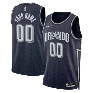 Orlando Magic Nike Unisex 2023/24 Custom Swingman Jersey Navy City Edition Admirable
