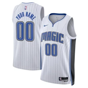 Orlando Stylish Magic Nike Unisex Swingman Custom Jersey White Association Edition