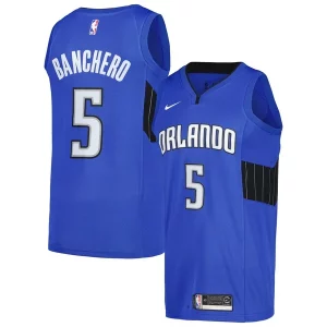 Paolo Banchero Orlando Magic Exceptionnel Nike Swingman Player Jersey Statement Edition Royal