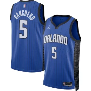 Paolo Banchero Orlando Magic Jordan Brand Unisex Swingman Jersey Statement Edition Blue Admirable