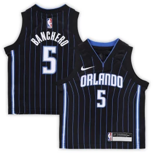 Paolo Banchero Orlando Magic Nike Toddler Swingman Player Jersey Icon Edition Black Exceptionnel