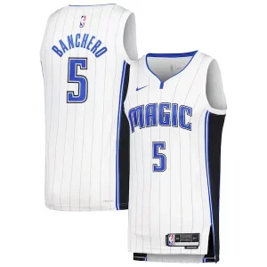 Paolo Banchero Orlando Magic Nike Unisex Swingman Jersey Association Edition Commémoratif White
