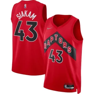 Pascal Siakam Toronto Raptors Nike 2021/22 Diamond Swingman Authentique Jersey Icon Edition Red