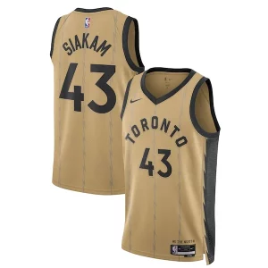 Pascal Siakam Toronto Raptors Nike Unisex 2023/24 Swingman Jersey Splendide Gold City Edition
