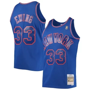 Patrick Ewing New York Knicks 1996/97 Hardwood Classics Swingman Superbe Jersey Blue