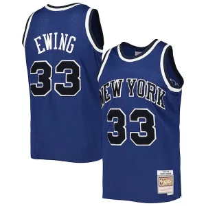 Patrick Prime Ewing New York Knicks 1997/98 Hardwood Classics Off Court Swingman Jersey Blue