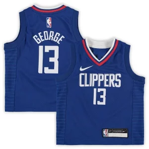 Paul George LA Clippers Magnifique Nike Toddler 2020/21 Replica Jersey Icon Edition Royal
