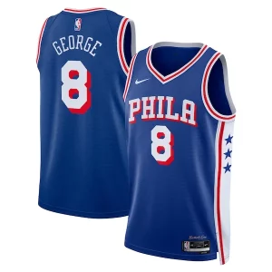 Paul George Philadelphia 76ers Notable Nike Unisex 2024 Offseason Addition Nike Swingman Jersey Royal