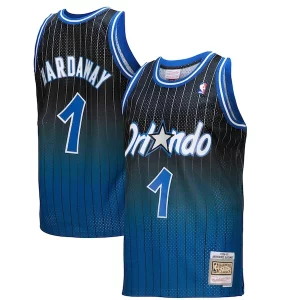 Penny Hardaway Orlando Magic 1994/95 Hardwood Classics Magnifique Fadeaway Swingman Player Jersey Royal/Black
