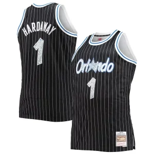 Penny Hardaway Orlando Magic Big & Tall 1994/95 NBA Charming 75th Anniversary Diamond Swingman Jersey Black