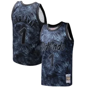 Penny Hardaway Orlando Notable Magic Hardwood Classics 1984/85 Tie Dye Swingman Jersey Black