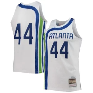 Pete Maravich Atlanta Hawks 1970/71 Hardwood Classics Swingman Prime Jersey White