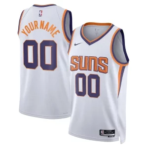 Phoenix Haut de gamme Suns Nike Unisex 2022/23 Swingman Custom Jersey White Association Edition