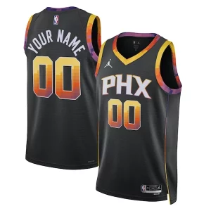 Phoenix Suns Jordan Brand Unisex 2022/23 Swingman Incontournable Custom Jersey Statement Edition Black
