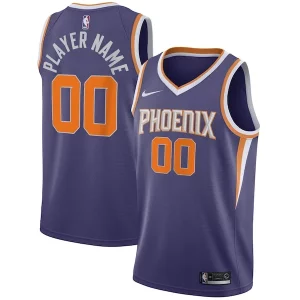 Phoenix Suns Nike Captivant 2020/21 Swingman Custom Jersey Icon Edition Purple