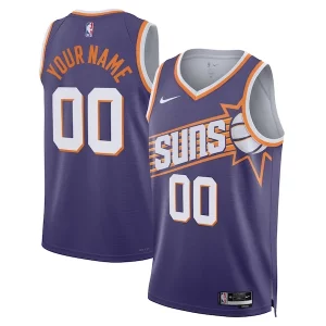 Phoenix Suns Nike Unisex Swingman Custom Jersey Captivant Purple Icon Edition