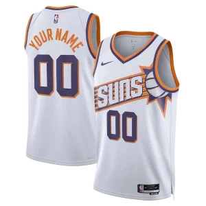 Phoenix Suns Nike Unisex Swingman Custom Distingué Jersey White Association Edition