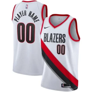 Portland Trail Blazers Nike 2020/21 Swingman Custom Gracieux Jersey Association Edition White
