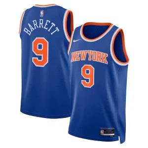 RJ Barrett New Élégant York Knicks Nike Unisex Swingman Jersey Icon Edition Blue