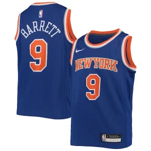 RJ Barrett New York Knicks Nike Youth Swingman Jersey Icon Edition Royal Exceptionnel