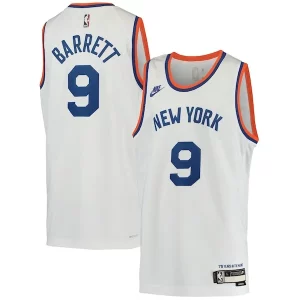 RJ Barrett New York Knicks Nike Youth Uniques 2021/22 Swingman Player Jersey Classic Edition White