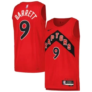 RJ Barrett Toronto Raptors Nike Unisex Swingman Player Bold Jersey Icon Edition Red