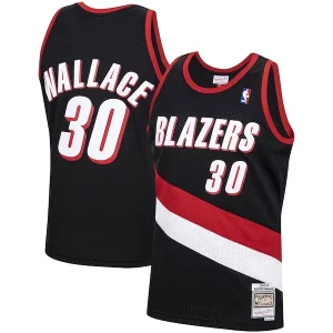 Rasheed Wallace Portland Trail Blazers 1999/00 Hardwood Classics Swingman Captivant Jersey Black
