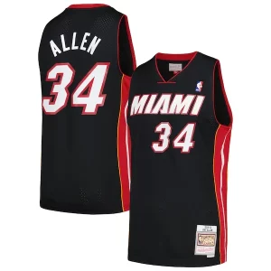 Ray Allen Miami Heat 2012/13 Hardwood Classics Swingman Jersey Splendide Black