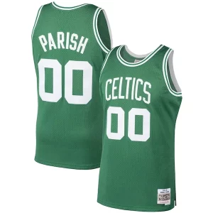 Robert Parish Boston Celtics 1985/86 Hardwood Classics Unique Swingman Jersey Kelly Green
