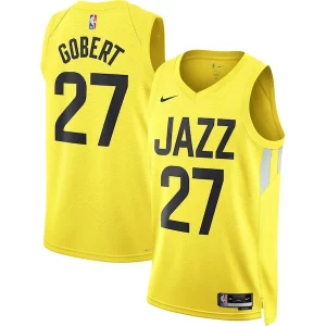 Rudy Gobert Utah Jazz Nike Unisex Swingman Jersey Icon Edition Gold Personalisable