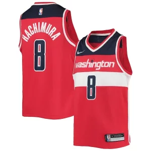 Rui Hachimura Vibrant Washington Wizards Nike Youth 2021/22 Diamond Swingman Jersey Icon Edition Red