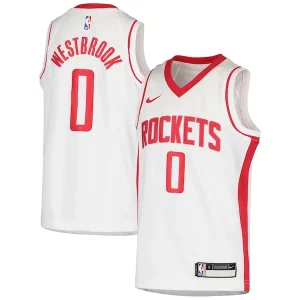 Russell Haut de gamme Westbrook Houston Rockets Nike Youth Swingman Jersey Association Edition White