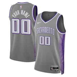 Sacramento Kings Nike Unisex 2022/23 Sophistiqué Swingman Custom Jersey City Edition Black
