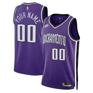 Sacramento Kings Nike Unisex Adult Swingman Custom Jersey Classic Edition Purple Prime