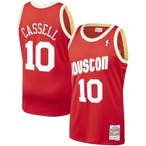 Sam Cassell Houston Rockets 1993/94 Hardwood Exclusif Classics Swingman Jersey Red